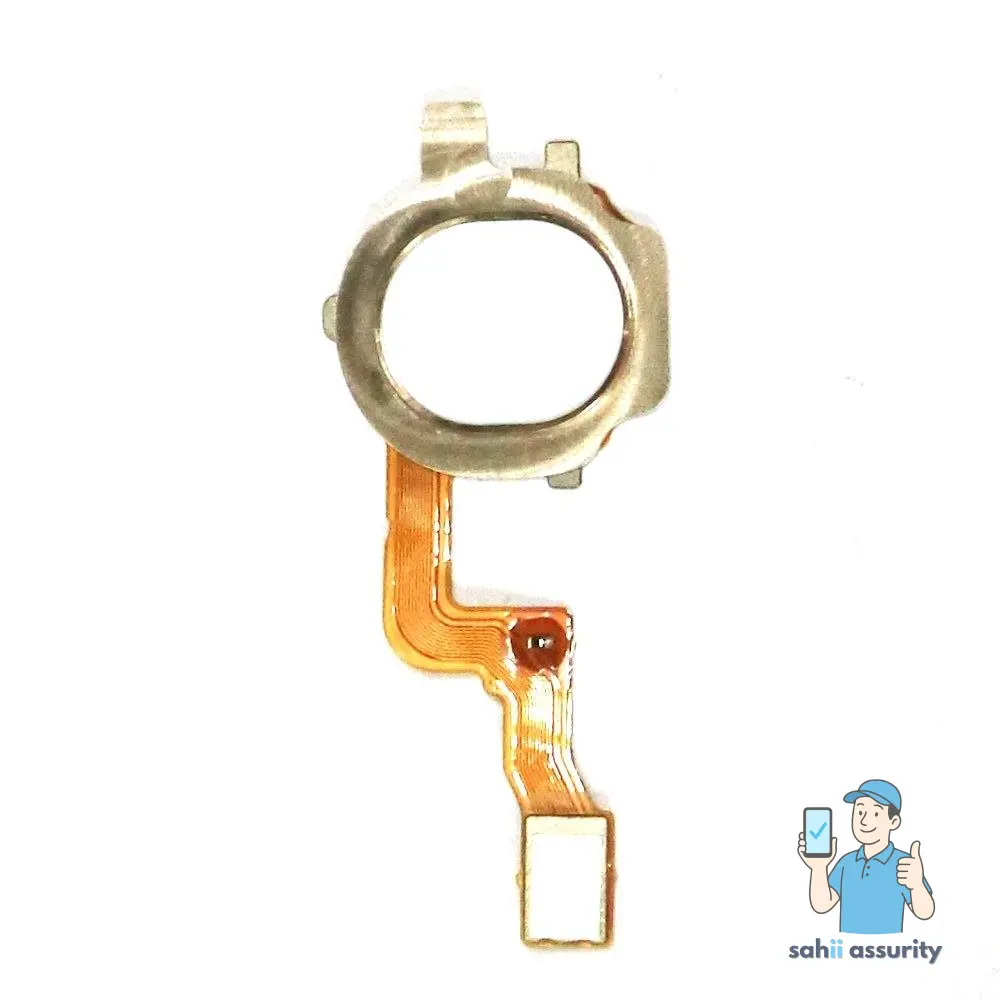 Fingerprint Sensor with Flex Cable for OPPO A31 2020 White thumbnail